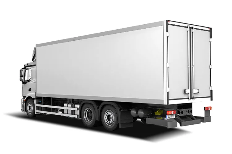Dry freight van without temperature control